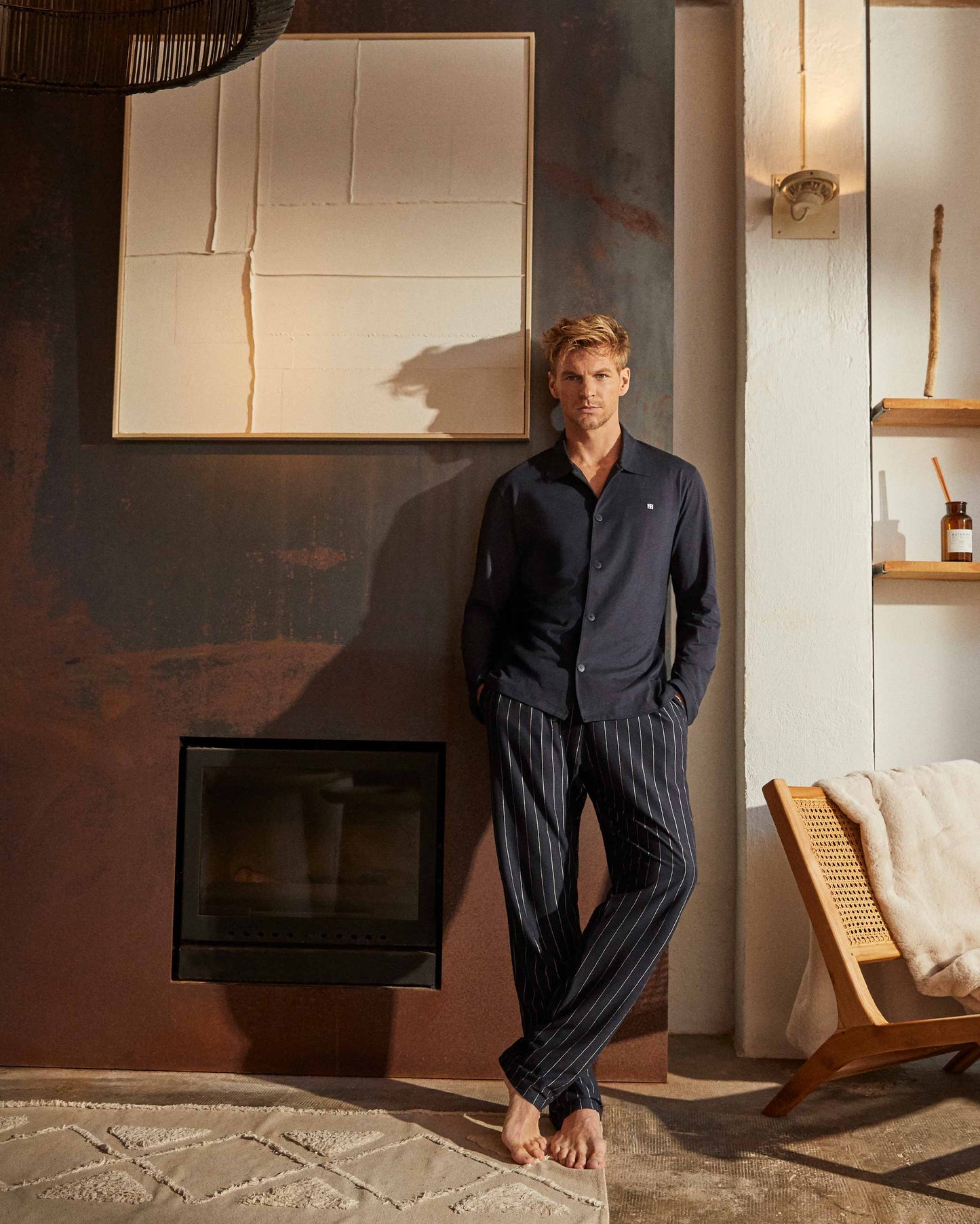 Men's Pyjama Long Jacket
