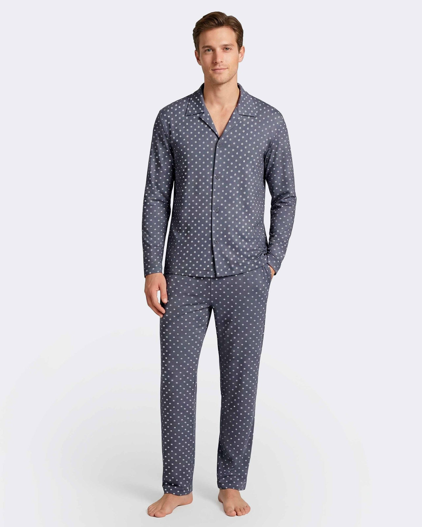 Men's Pyjama Long Jacket