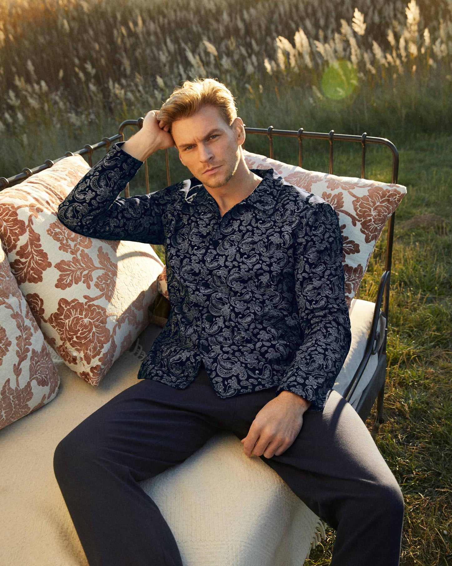 Men's Pyjama Long Jacket