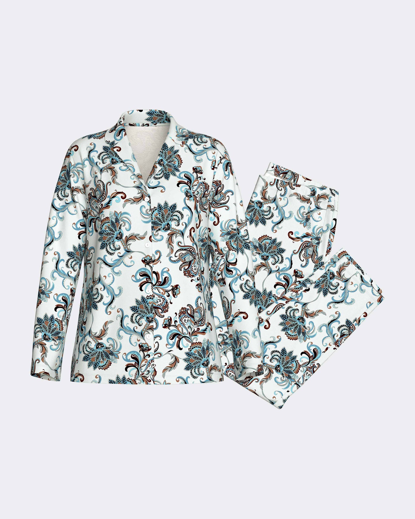 Women's Pyjama Jacket Long - E