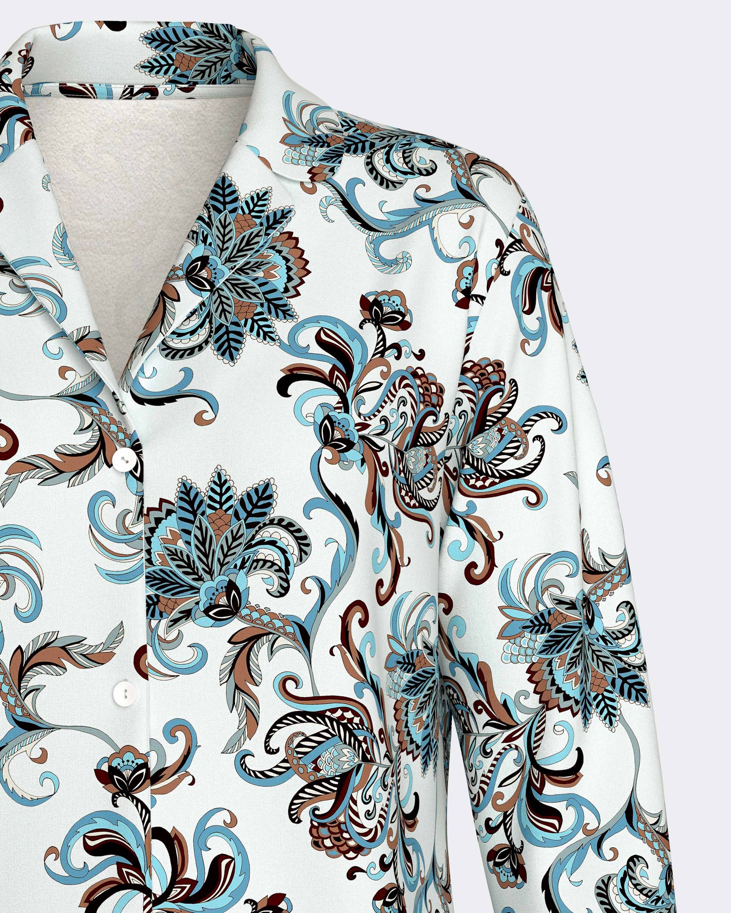 Women's Pyjama Jacket Long - E