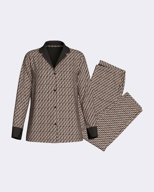 Women's Pyjama Jacket Long - F