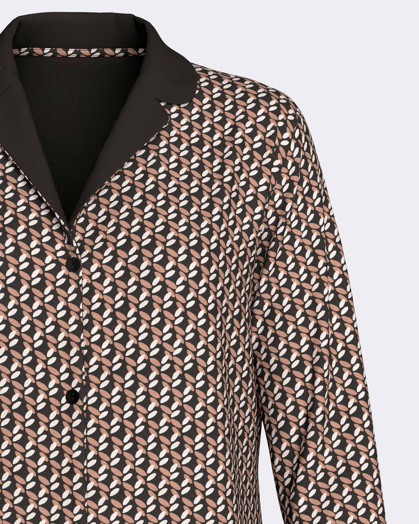 Women's Pyjama Jacket Long - F