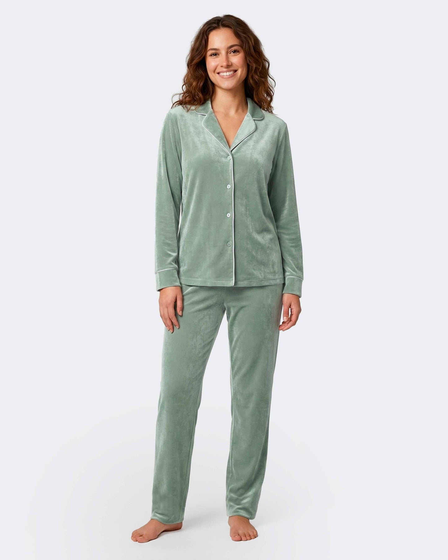 Women's Pyjama Jacket Long - H