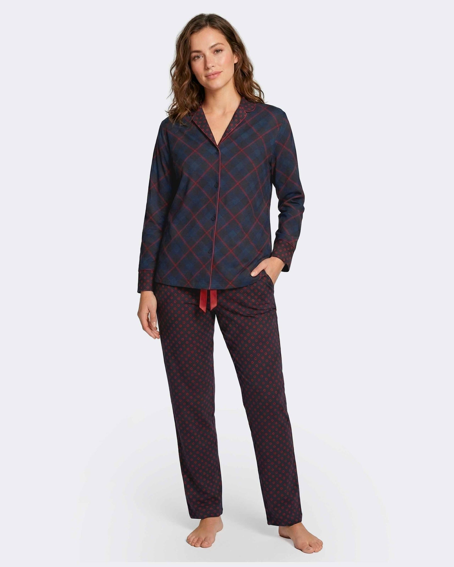 Women's Pyjama Jacket Long - I