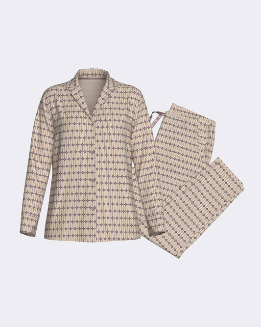 Women's Pyjama Jacket Long - J