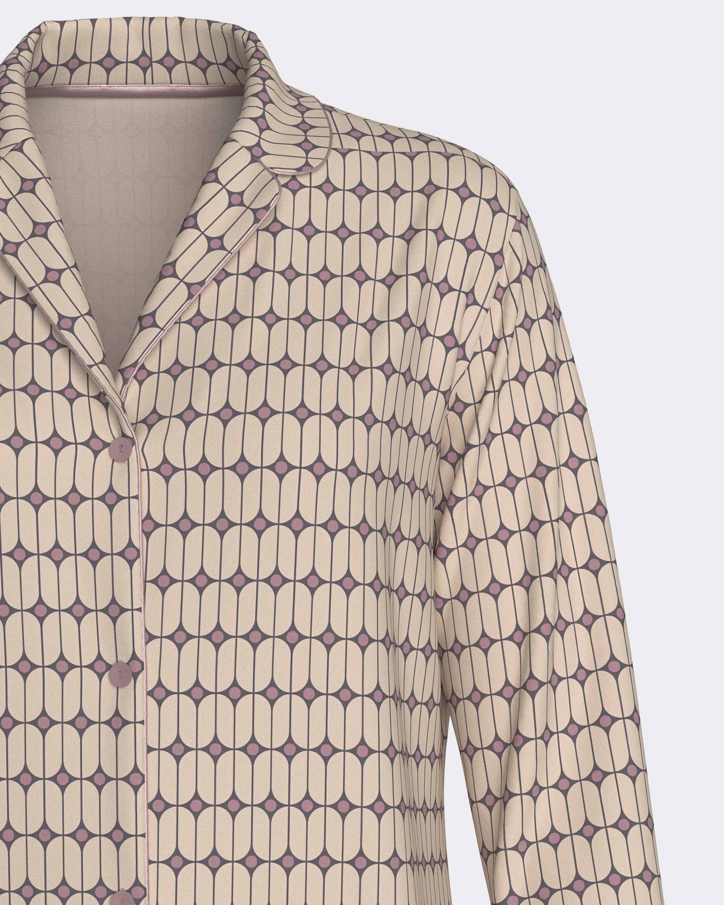 Women's Pyjama Jacket Long - J