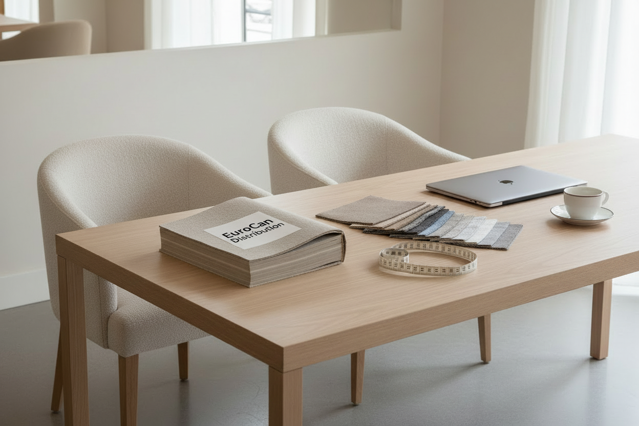 Insert EuroCan Distribution on the folder